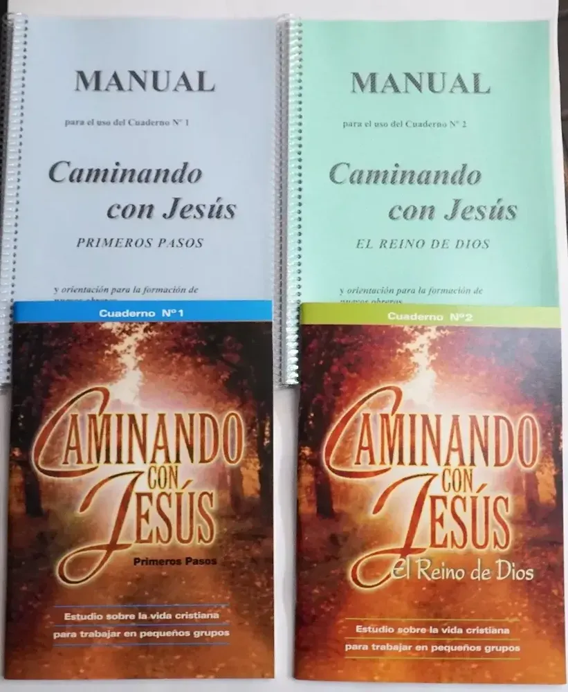 Tapa de Caminando con Jesús — Manual + Cuaderno