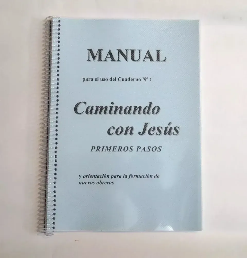 Tapa de Manual Caminando con Jesús 1