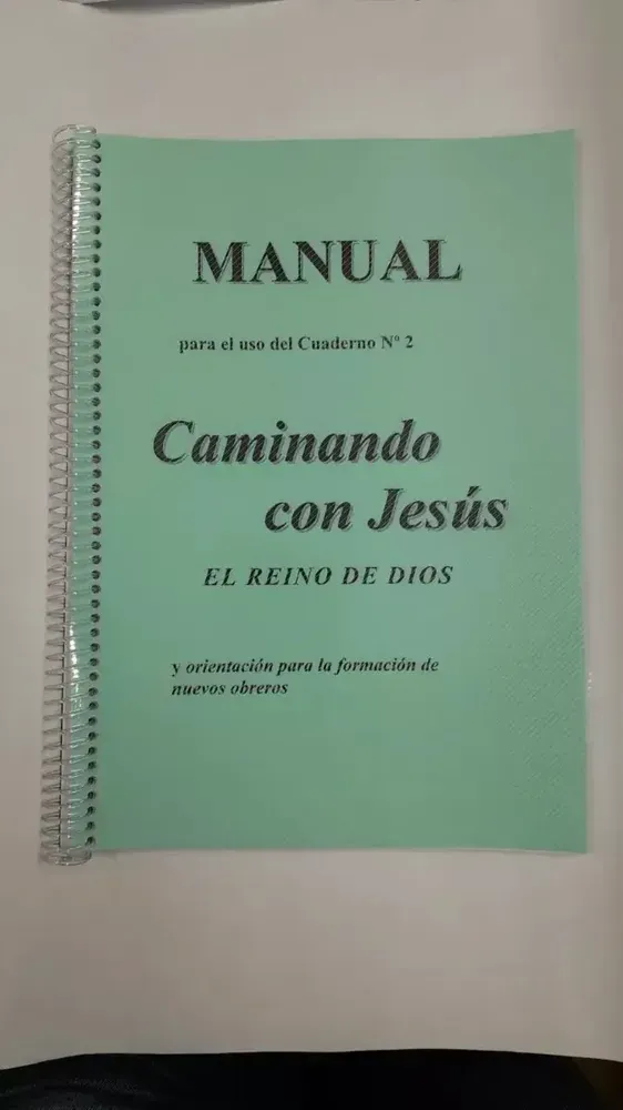 Tapa de Manual Caminando con Jesús 2